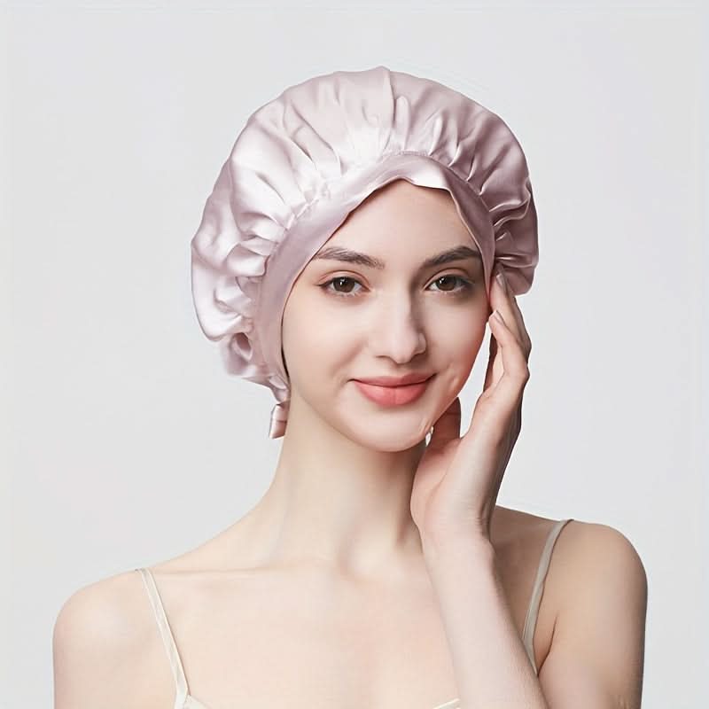 SilkDream Adjustable Sleep Bonnet for Hair Protection