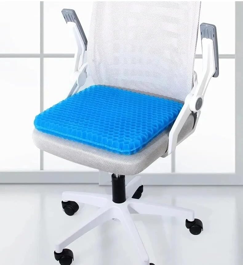 Cooling Gel Seat Cushion - Extra Thick for Comfort (Buy One, Get One Free)