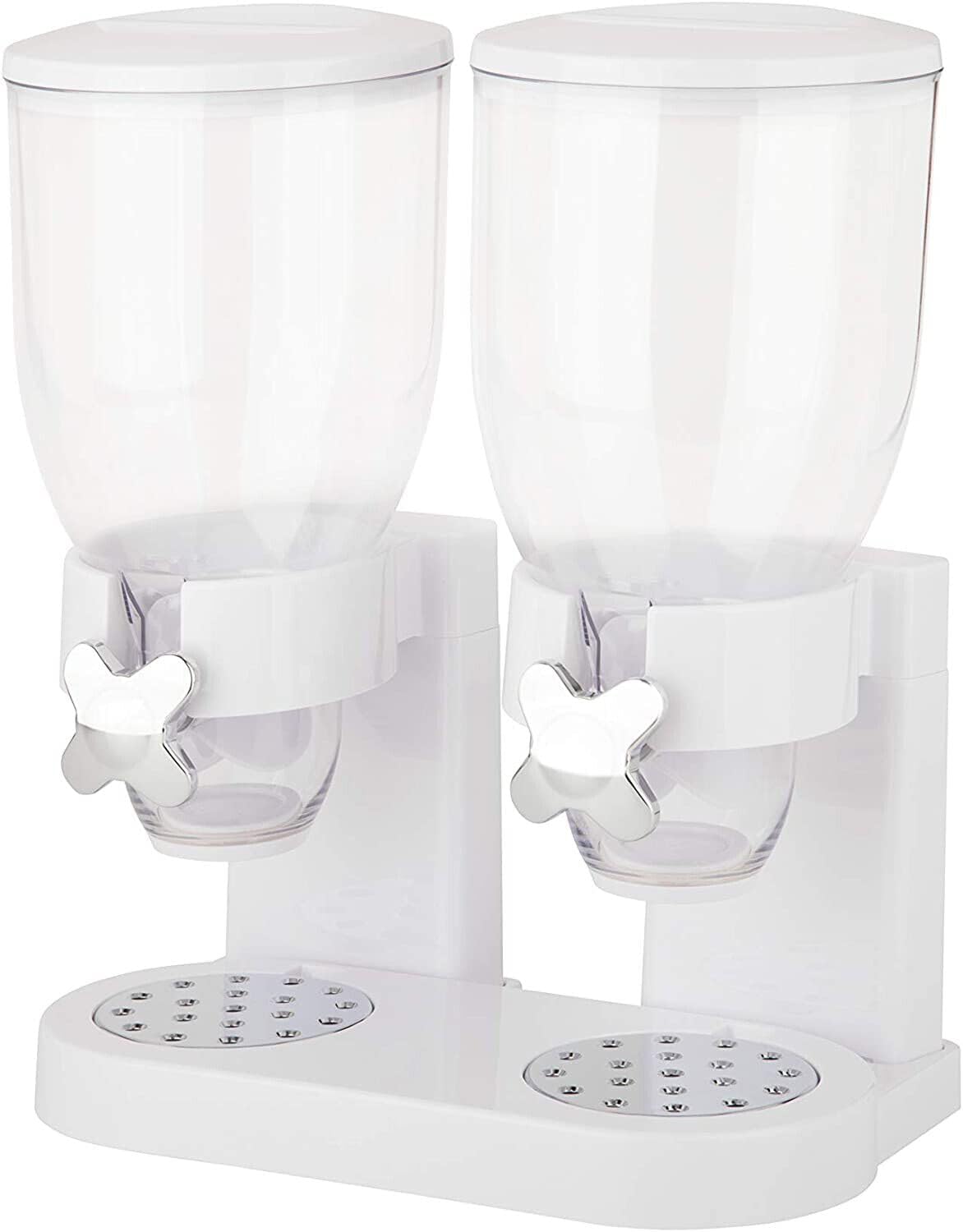 Grain Dispenser with Dual Compartments – Portion Control