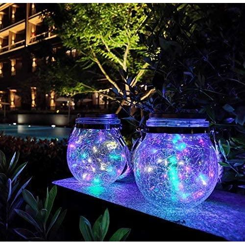 Solar-Powered Jar Light