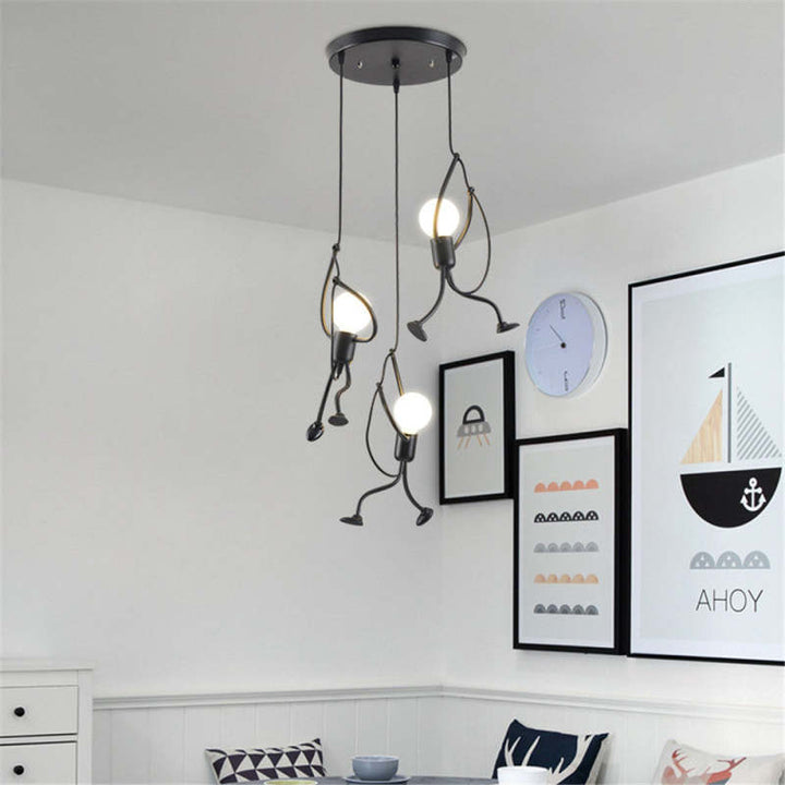 Retro Style Wall Lamp - Cheerful Pop Design