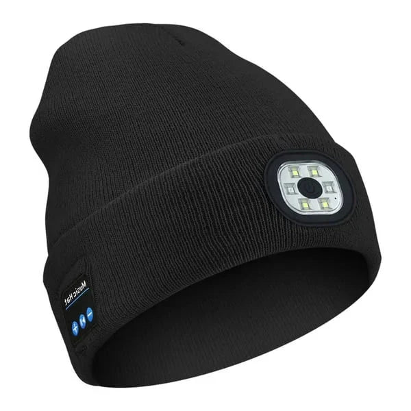 All-in-One Bluetooth Beanie with LED Illumination