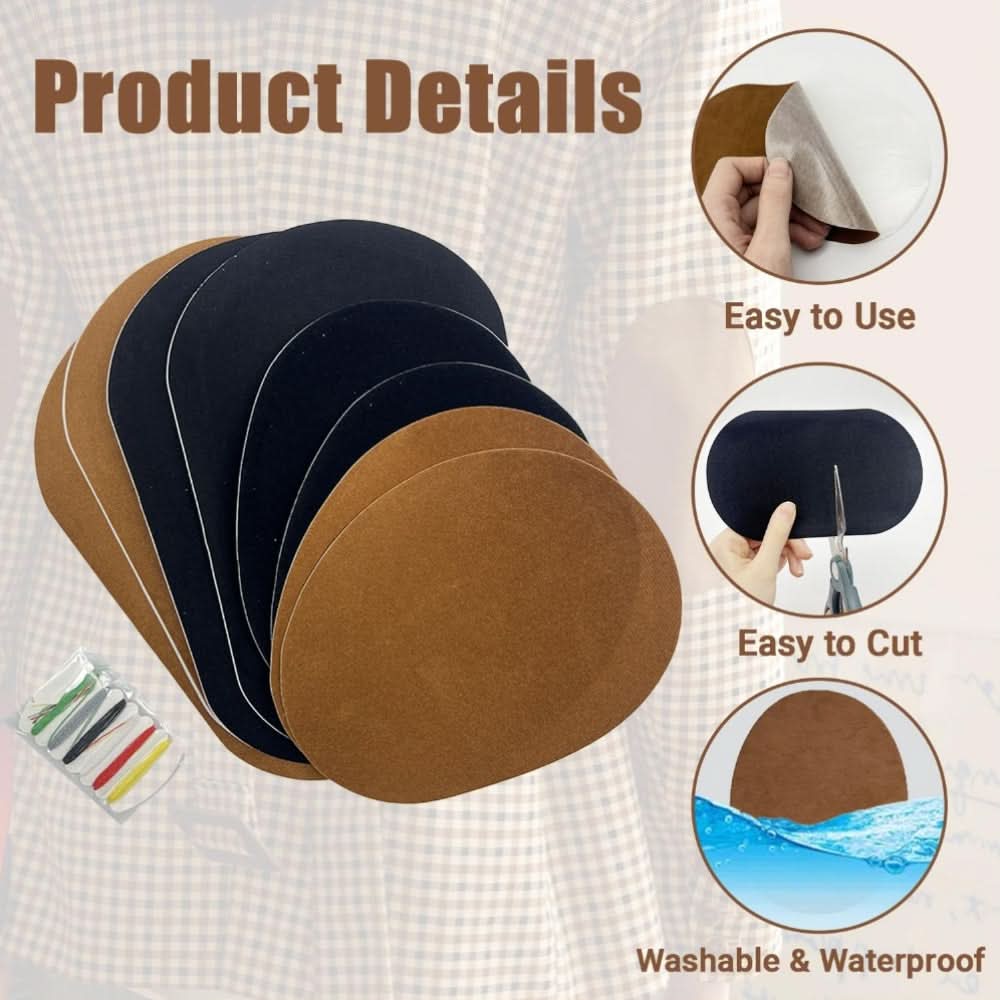 Revive & Repair – Oval Fabric Patches for Clothing