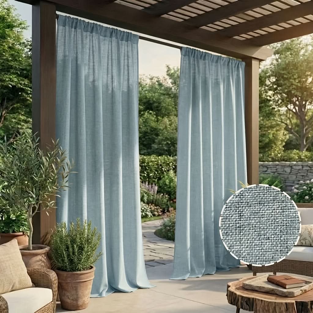 Breezy Haven – Elegant Outdoor Drapes for Stylish Spaces