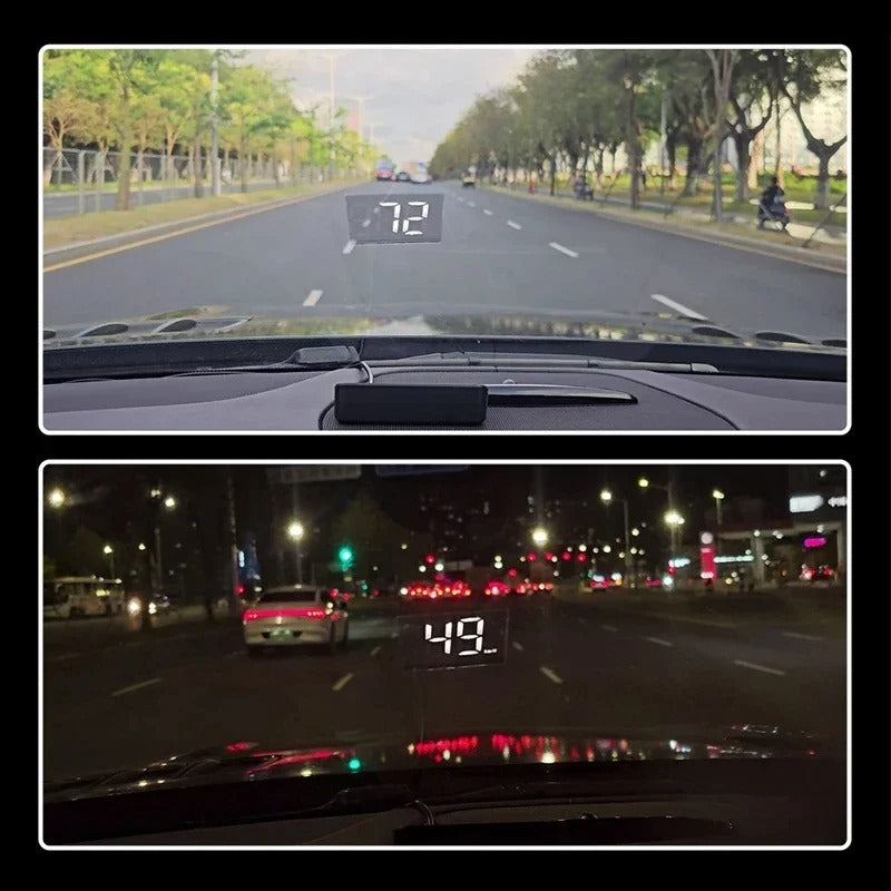 Smart Heads-Up Speed Display for Vehicles
