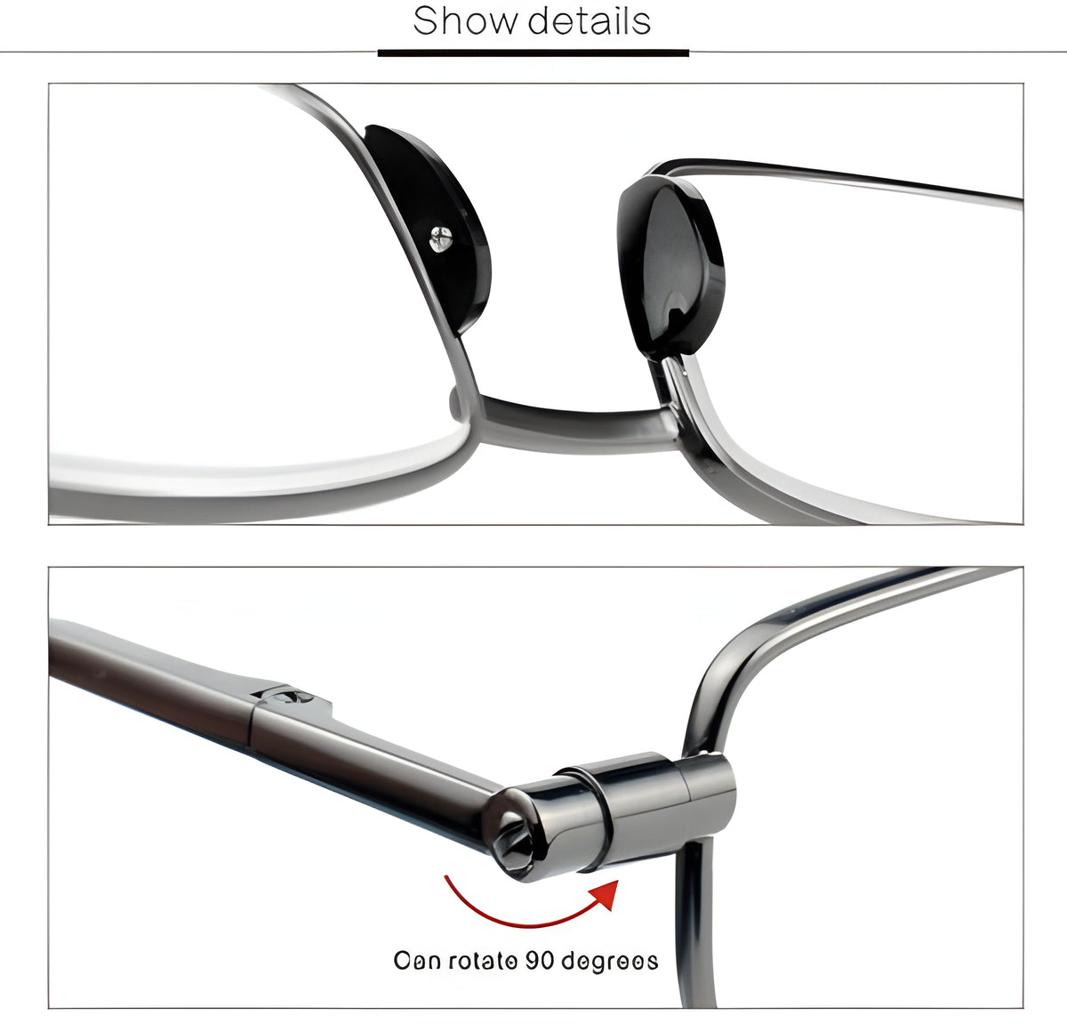 Portable Folding Reading Glasses for All Occasions