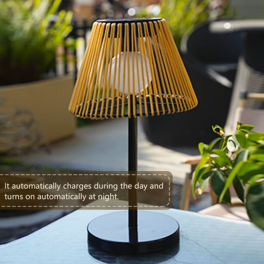LumaGlow – Wireless Solar-Powered Outdoor Lamp