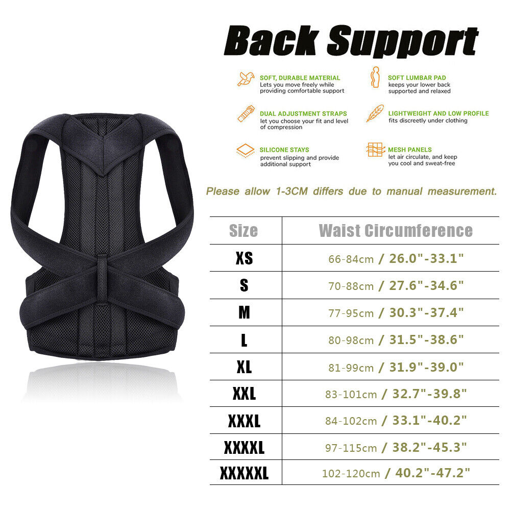 Ultimate Comfort Posture Corrector for All Ages - Back Support
