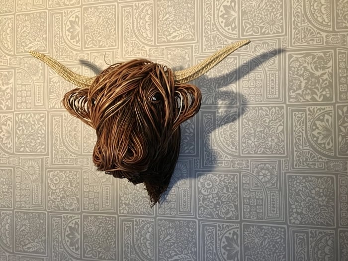 Cow Wall Art Decor – Bowie Inspired Design