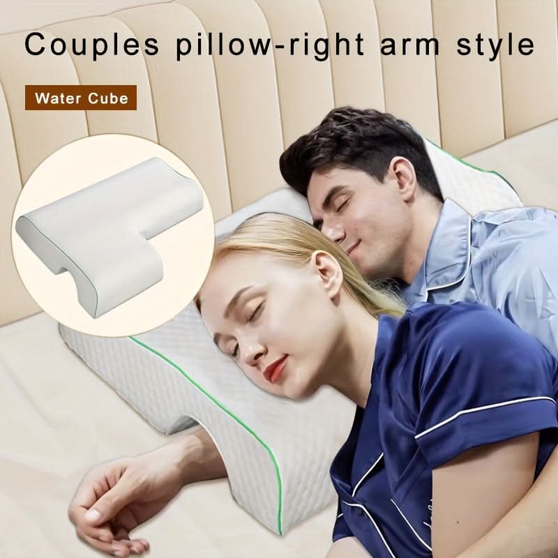 CloudNest – Adaptive Cooling Foam Pillow for Ultimate Comfort