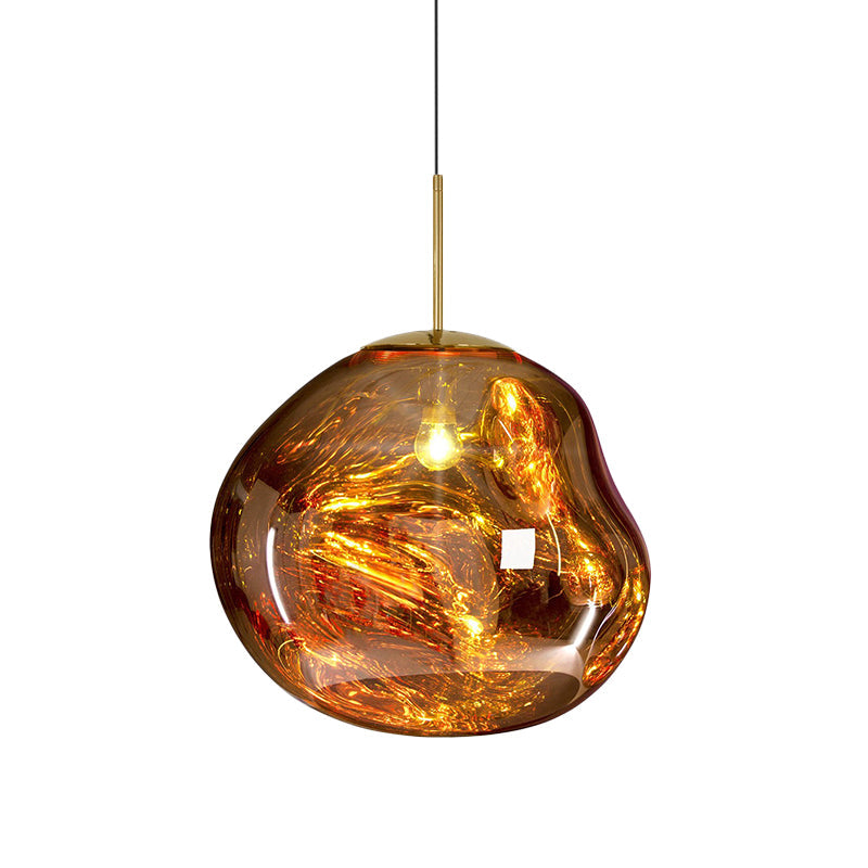 Ceiling Light Fixture in Contemporary Glass Design