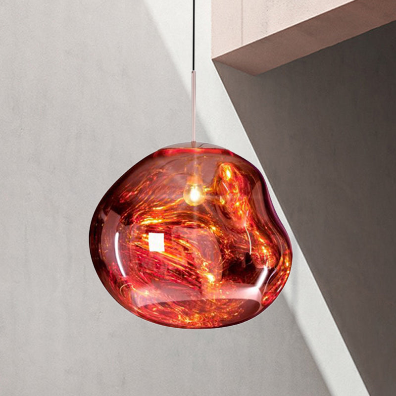Ceiling Light Fixture in Contemporary Glass Design