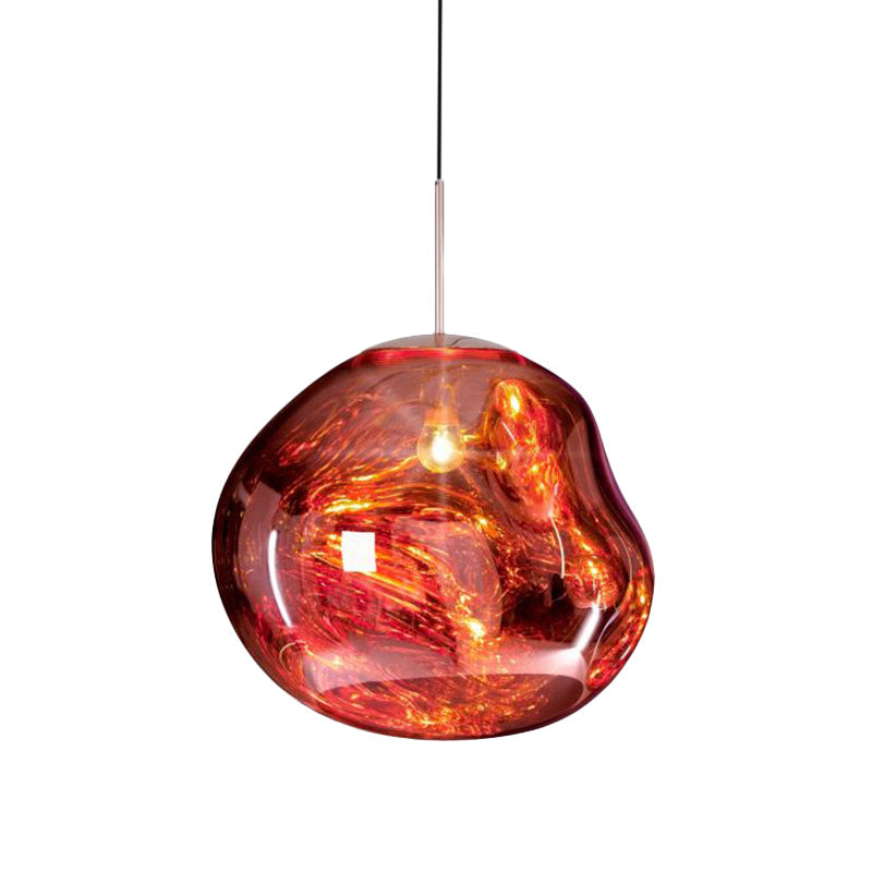Ceiling Light Fixture in Contemporary Glass Design