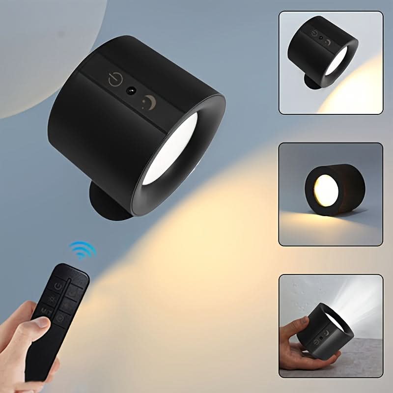 AuraFlex – Versatile Rechargeable Wall Light