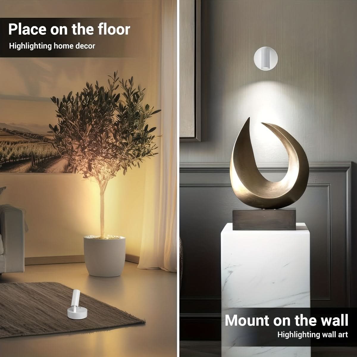 IllumiGlow – Versatile Rechargeable LED Accent Light