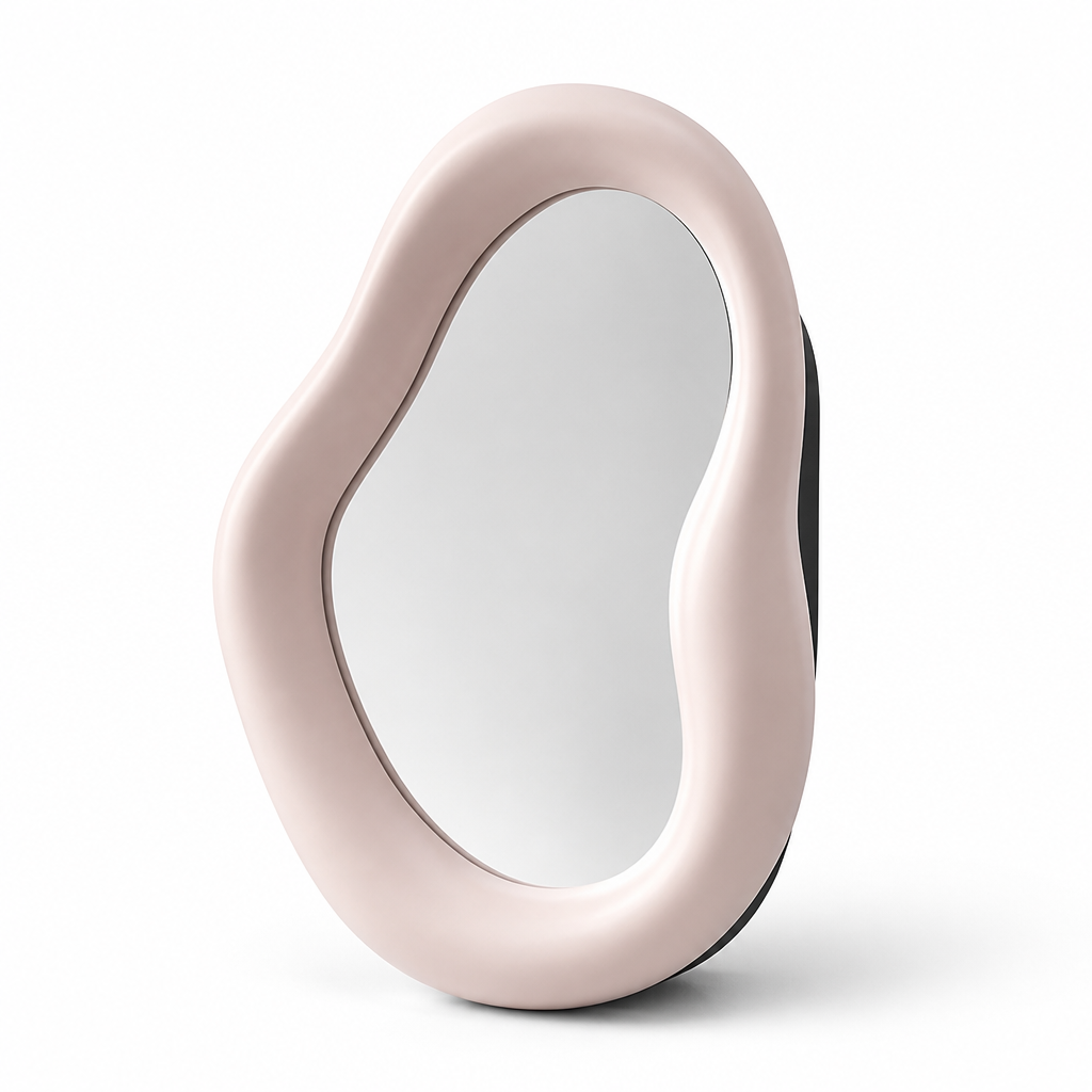 Warped Sculptural Wall Mirror