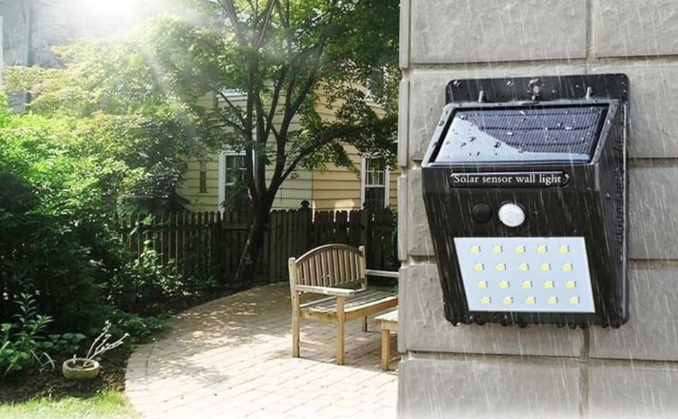 Pack of 5 Outdoor Solar LED Lights