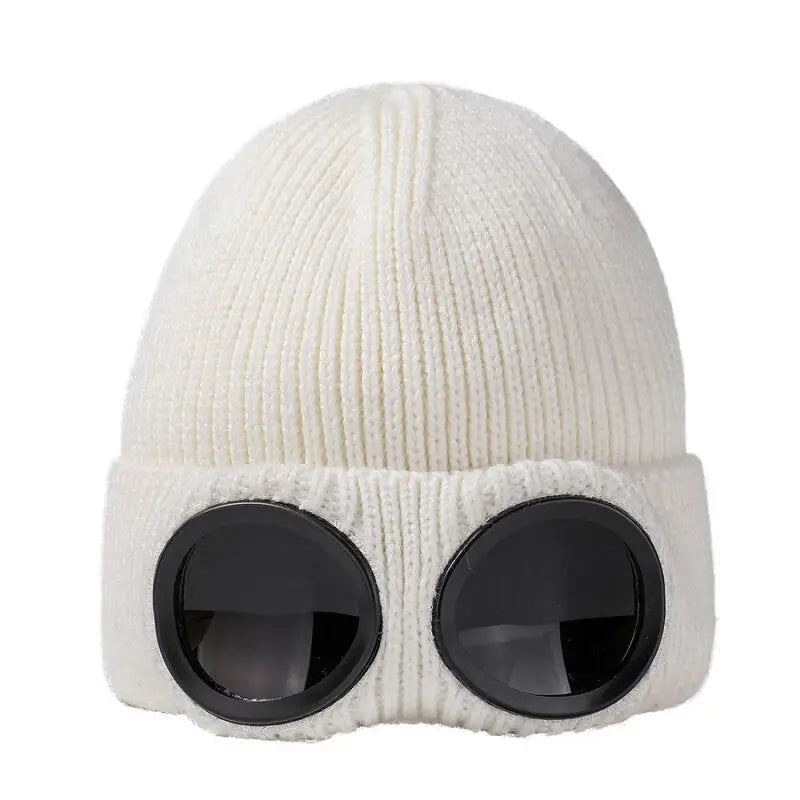 All-Weather Adventure Beanie with Goggles