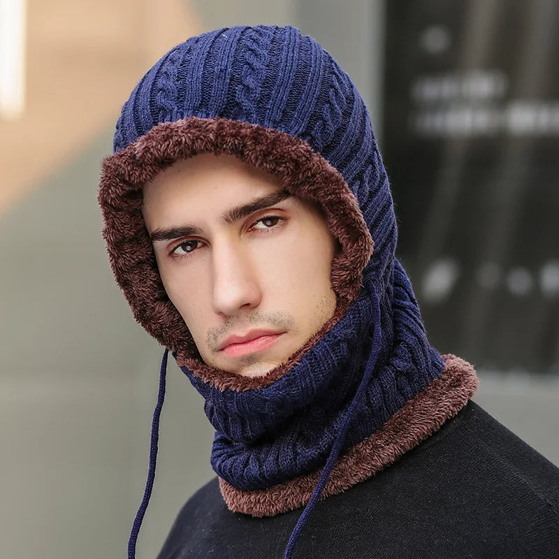 Ultimate Winter Protection: Knit Hat and Scarf Combo