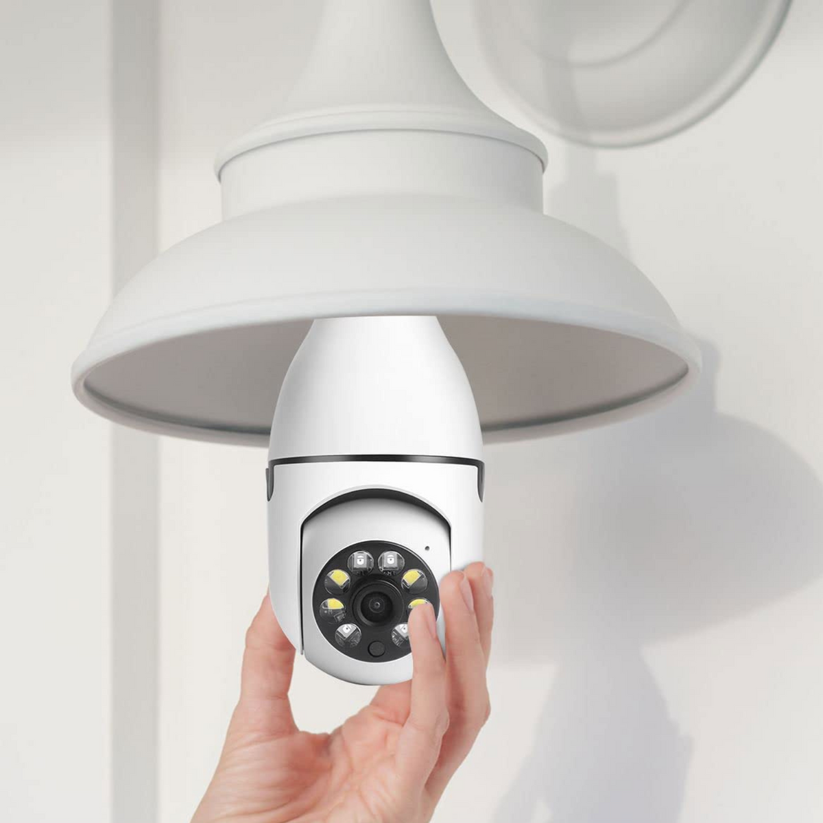 All-in-One Smart Light Bulb Security Camera