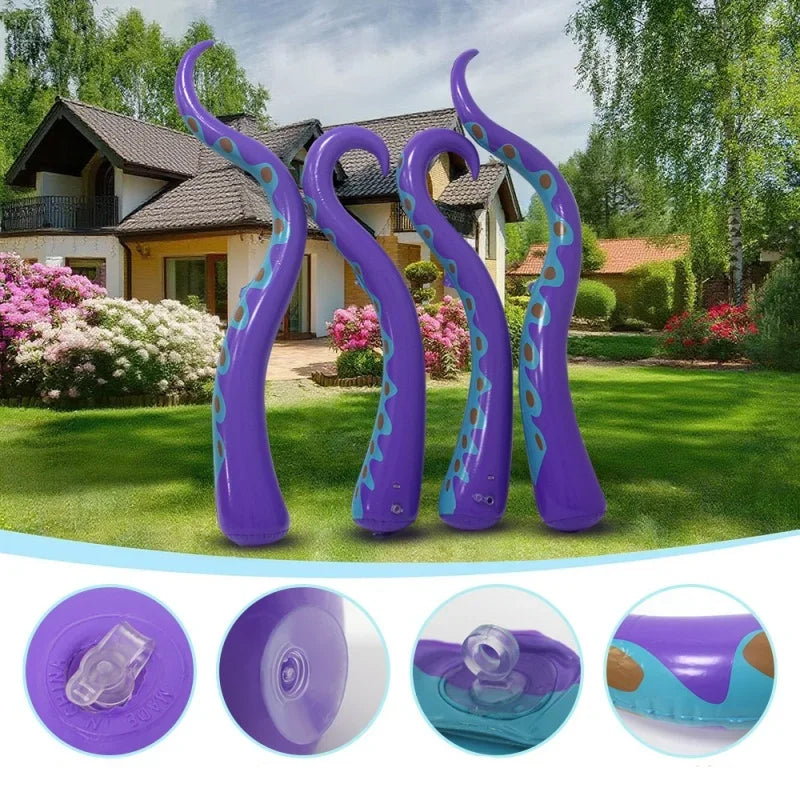 Enormous Inflatable Sea Creature Tentacles for Halloween Fun