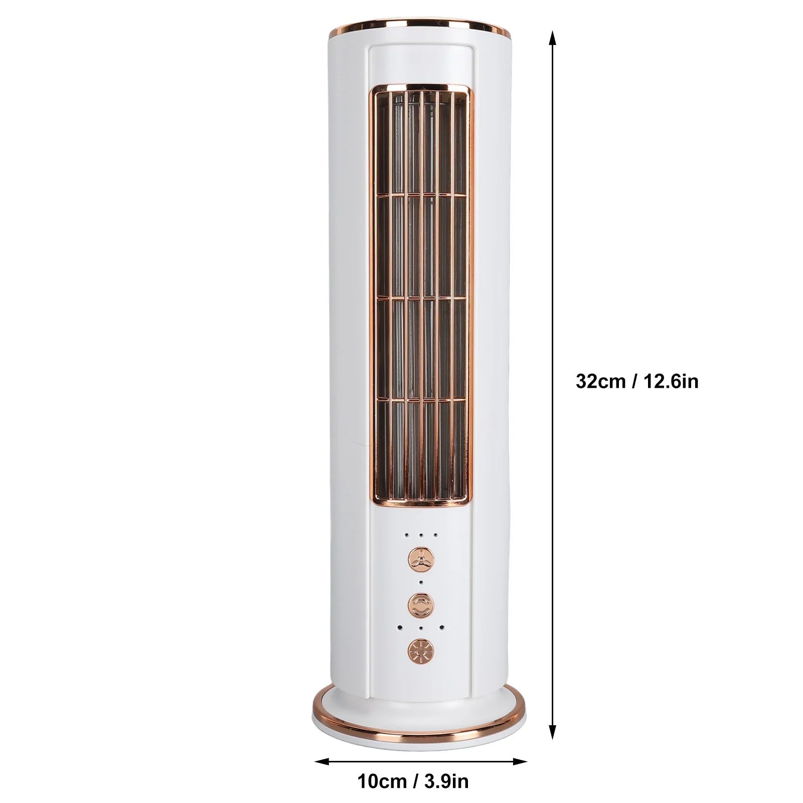 Compact Bladeless Fan with Remote Control for Instant Cooling