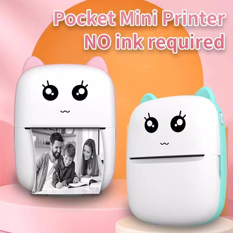 Portable Bluetooth Thermal Label Printer for Efficient Printing