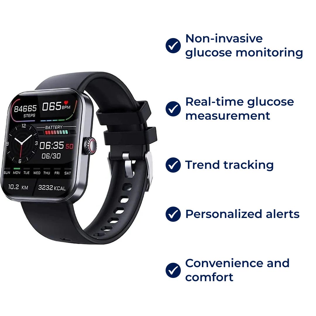 HealthSync Pro Fitness Tracker – 1.5" AMOLED Smartwatch with Heart Rate, Activity Monitoring, Bluetooth 5.0, IP68 & 7-Day Battery Life