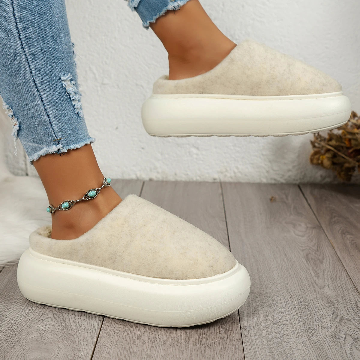 Cozy Luxe Winter Slippers for Women