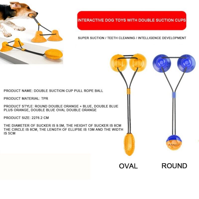 Interactive Pet Playtime Suction Toy