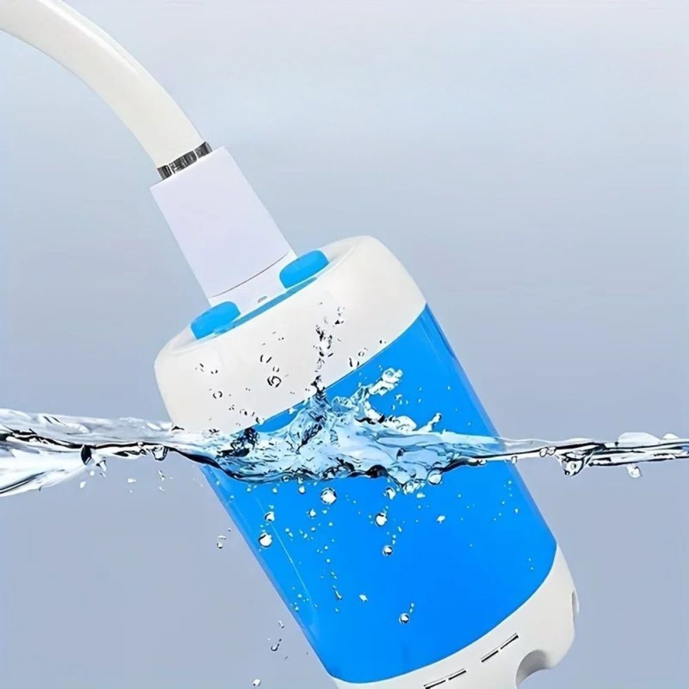 Compact USB Rechargeable Outdoor Shower System