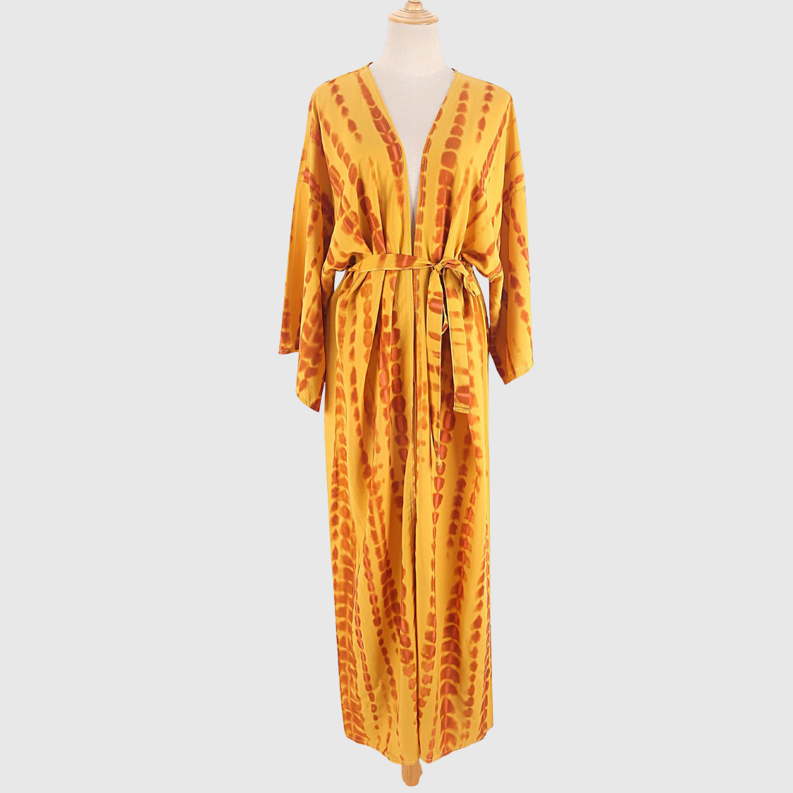Sunkissed Bliss – Vibrant Beach Kimono Cover-Up