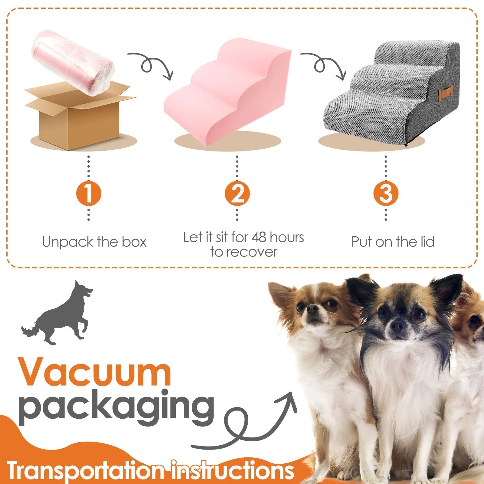 Pet Steps for Easy Access to High Surfaces