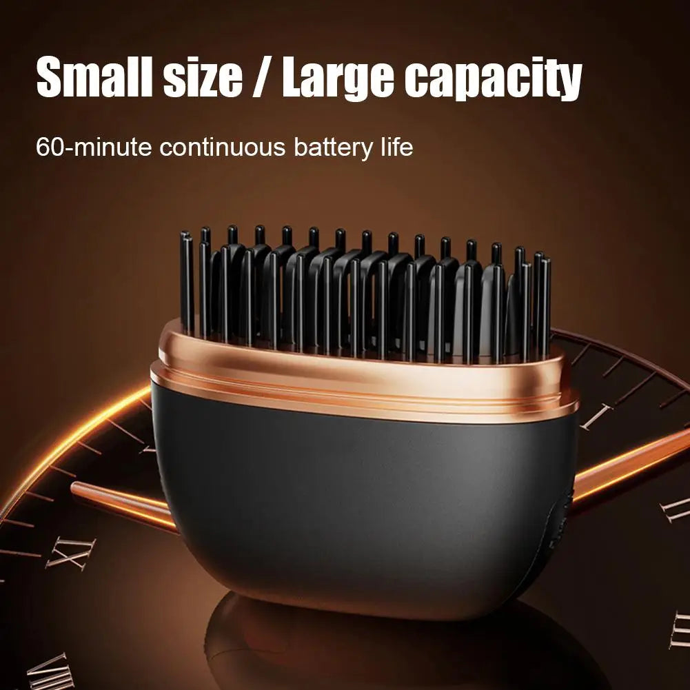 Portable Cordless Ceramic Hair Styler & Straightener