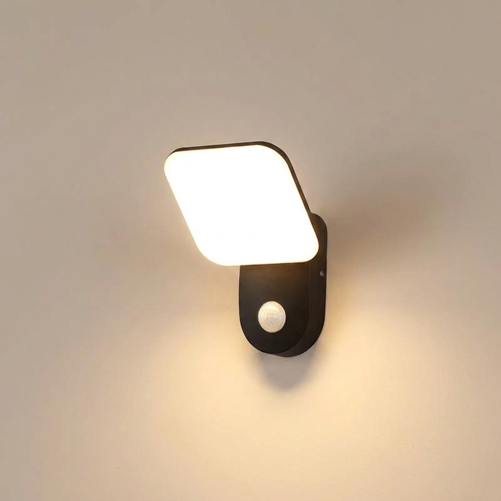 Smart Outdoor Security Light with Motion Detection and Weatherproof Design