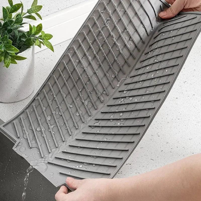 Premium Silicone Draining Mat for Effortless Drying