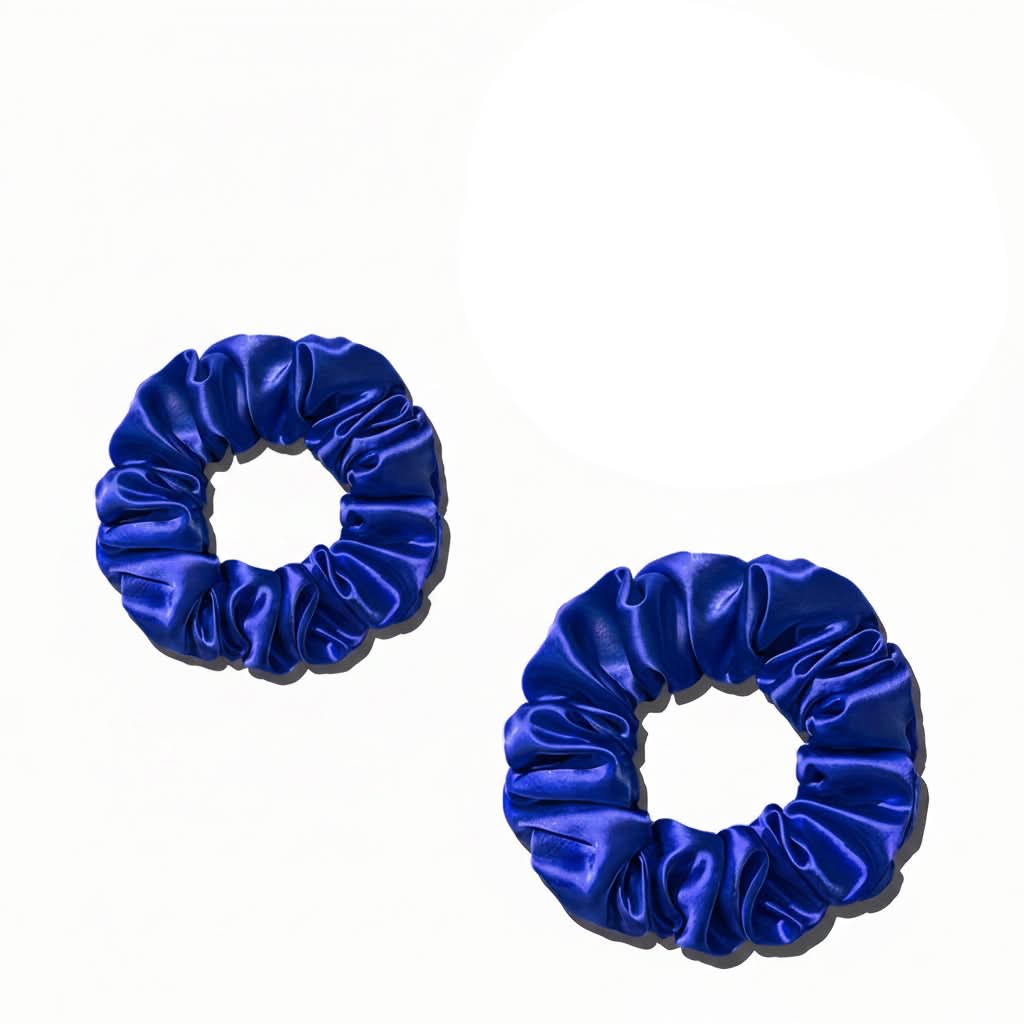 SilkTouch – Elegant 2-Pack Hair Scrunchies for Everyday Use