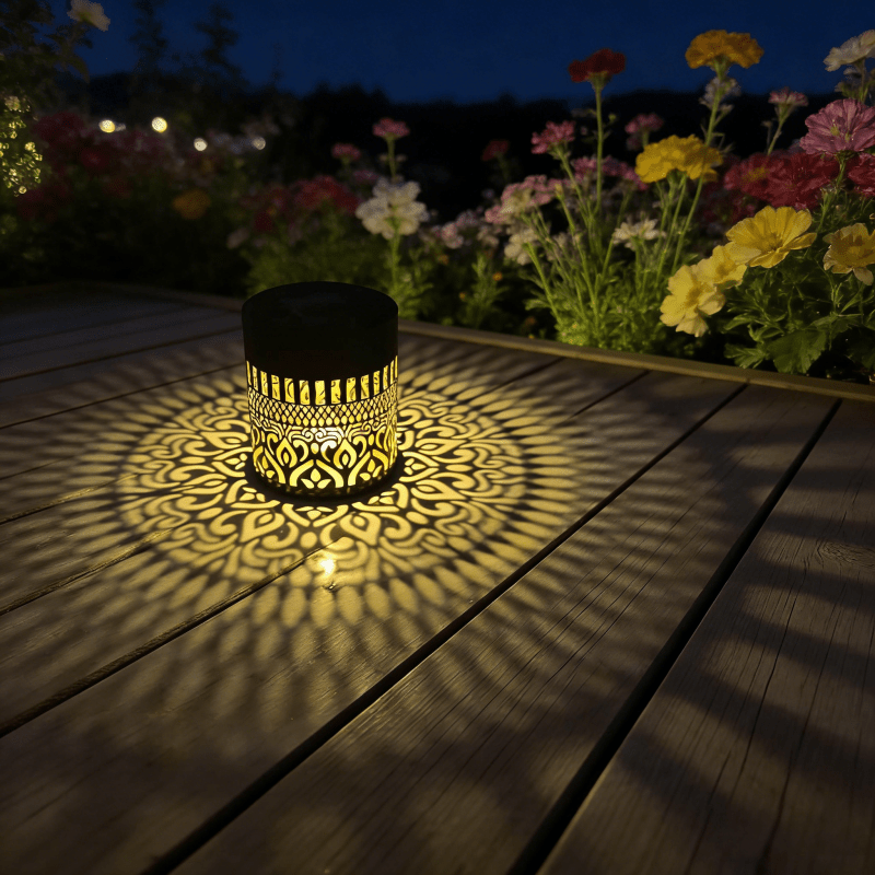 Lumosphere – Solar Projection Lamp for Stunning Outdoor Ambiance