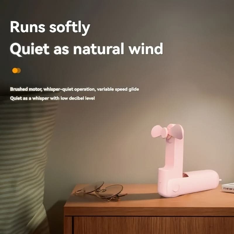 BreezeMate – Compact Folding Travel Fan