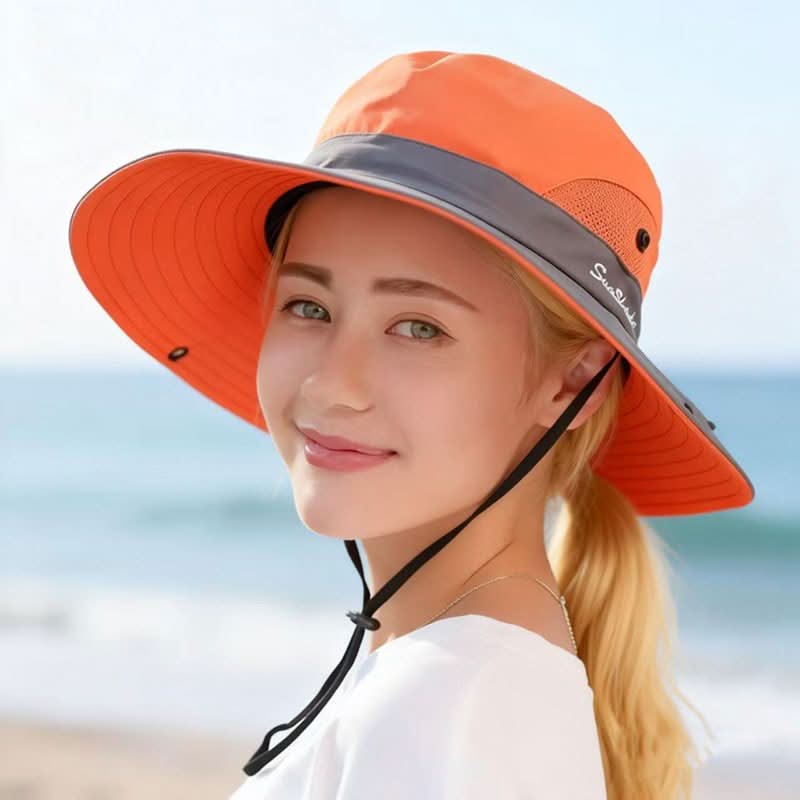 Explorer's Wide Brim Outdoor Hat with Ventilated Design