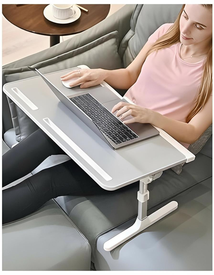 Versatile Bedside Laptop Desk with Adjustable Height