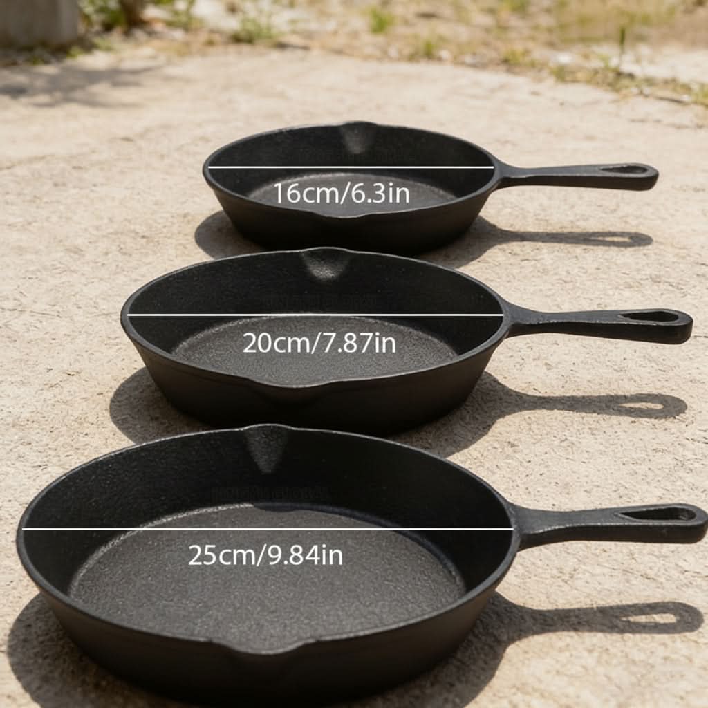 EvenHeat – Uncoated Frying Pan for Perfect Cooking Results