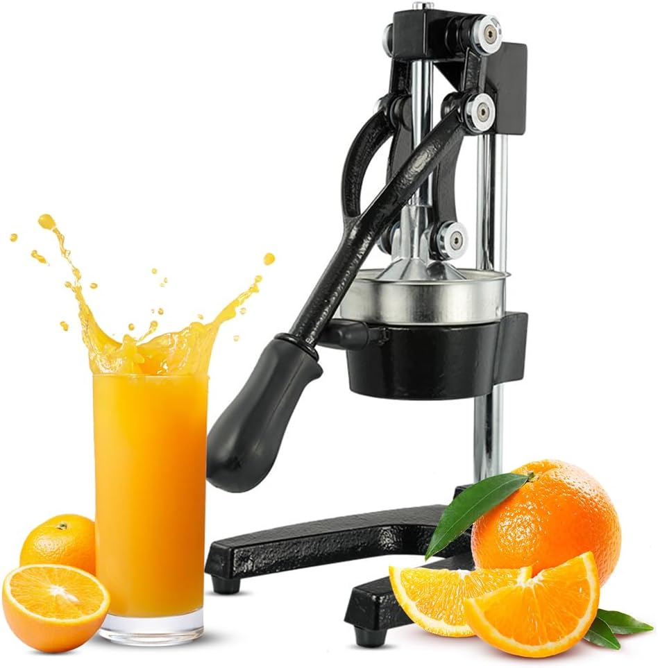 Stainless Steel Hand Press Juicer with 99% Juice Yield