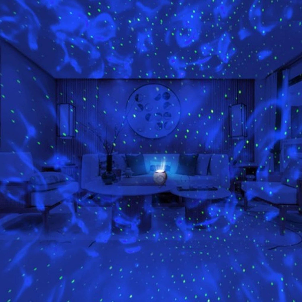 Stellar Nightlight Projector with Bluetooth Speaker