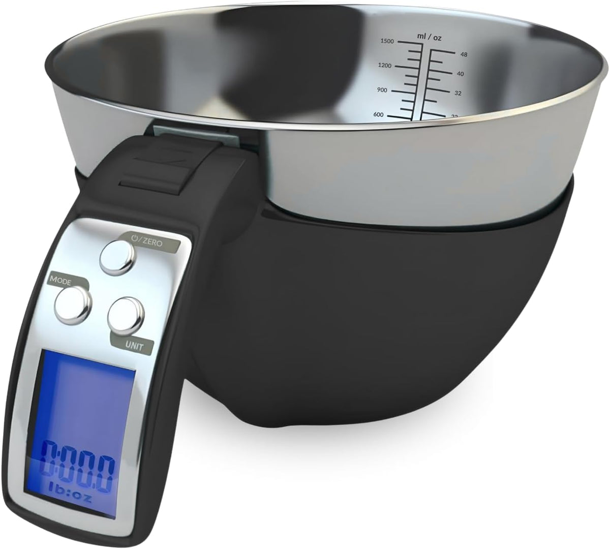 Precision Kitchen Scale with Removable Bowl