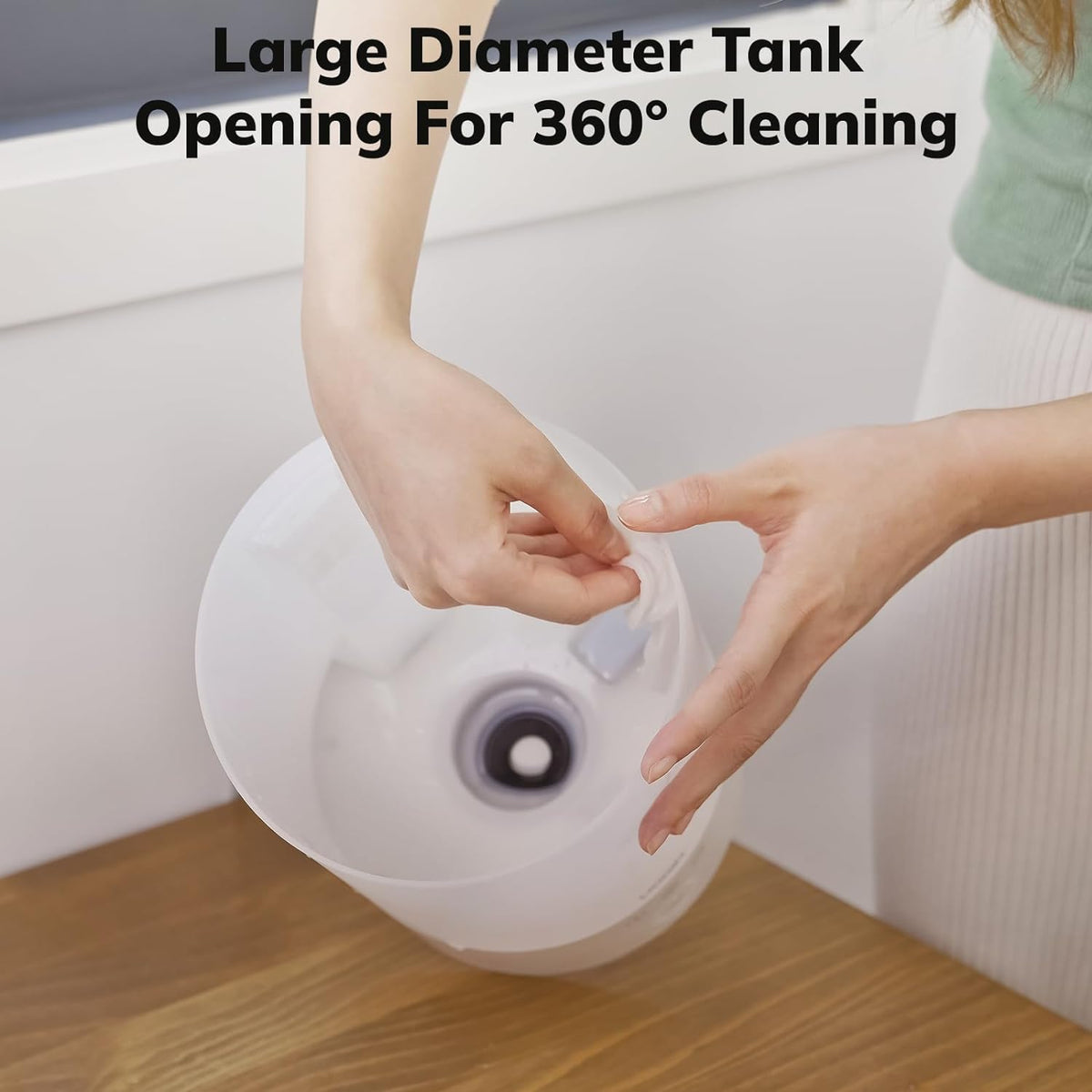 ComfortMister Ultrasonic Cool Mist Humidifier for Spacious Rooms