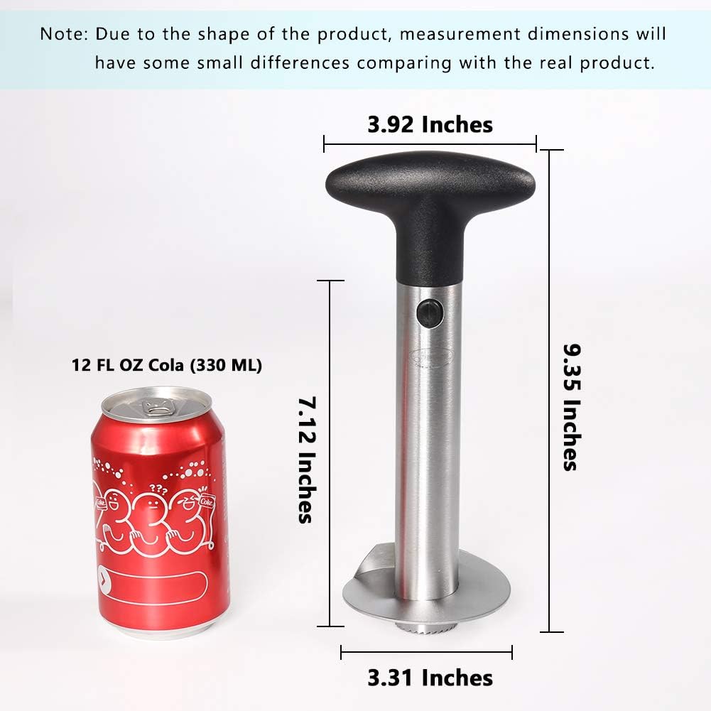 Effortless Pineapple Slicer and Corer Tool