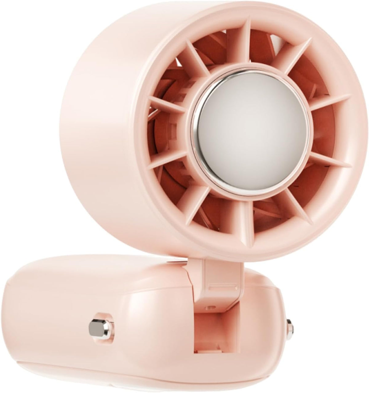 Handheld Fan with LED Screen – Portable and Foldable, 100 Speeds