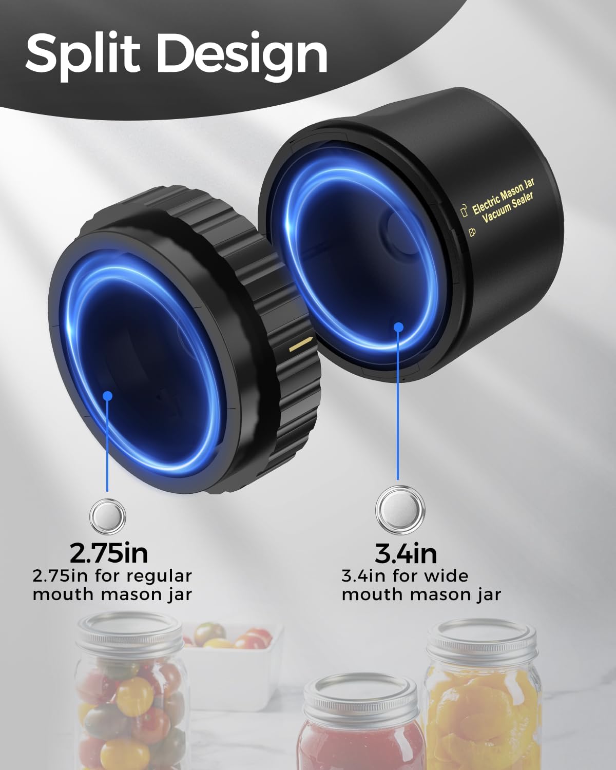 SmartSeal Jar Vacuum Pump – Efficient Food Storage Solution