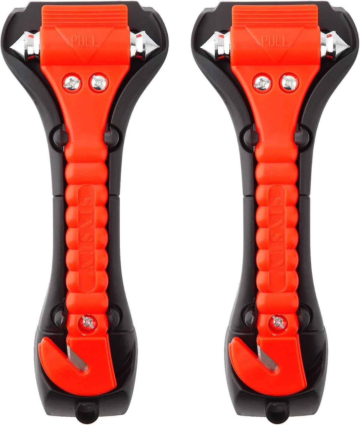 Emergency Escape Tool Kit: 2-in-1 Car Window Breaker & Seatbelt Cutter
